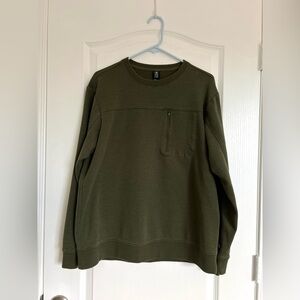 Mountain Hardwear Olive Green Crewneck, Men’s Large
